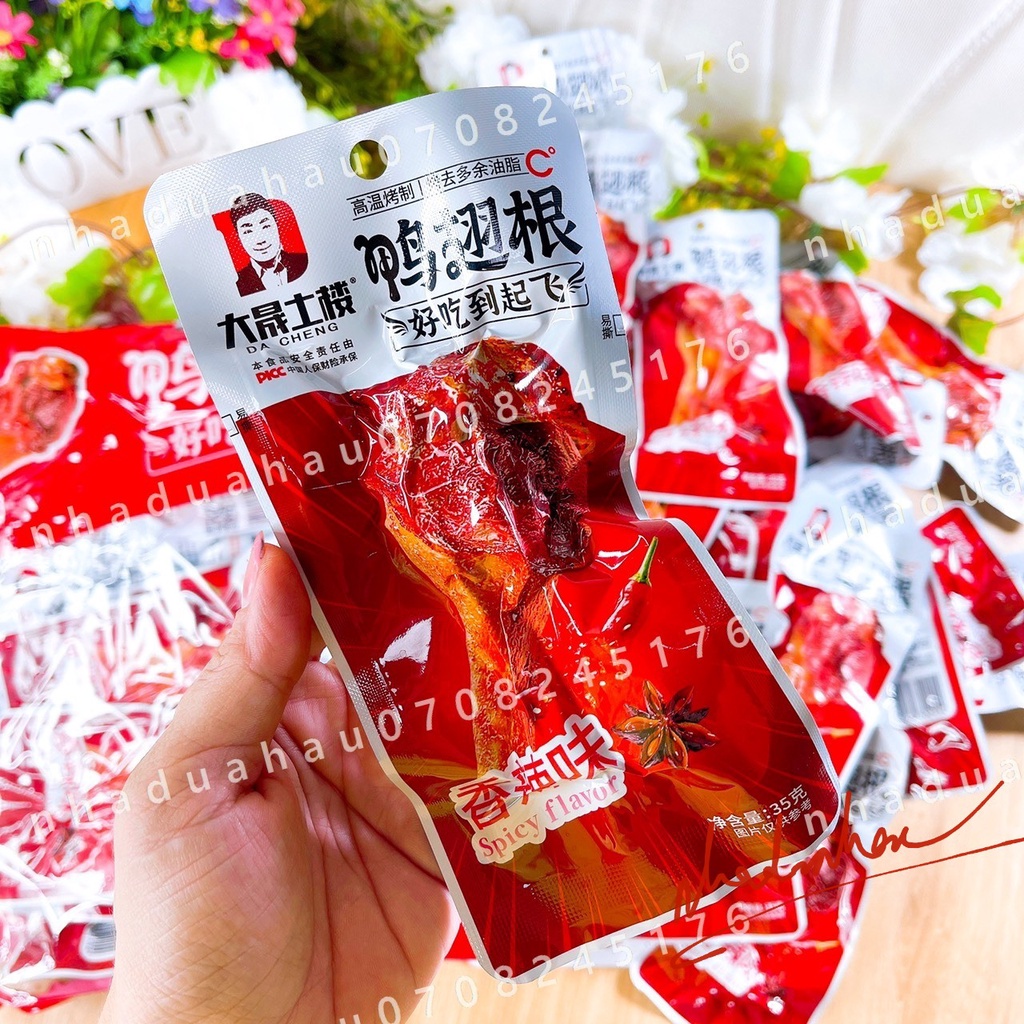 Một cái đùi vịt tẩm cay Dacheng Tứ Xuyên cái 35g