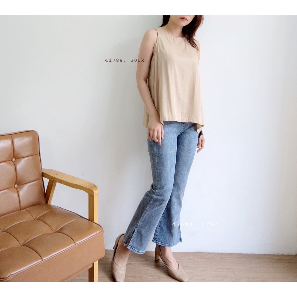 Áo Sát Nách Nút Bọc Lưng - 41789