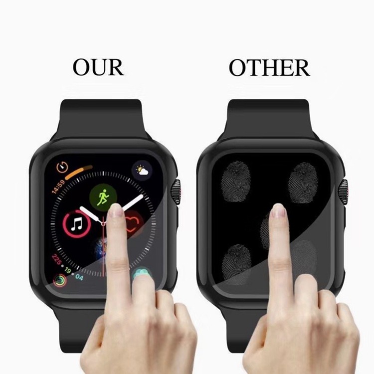 Ốp Viền Kính Cường Lực Apple Watch  Series 7 Size 41mm 45mm