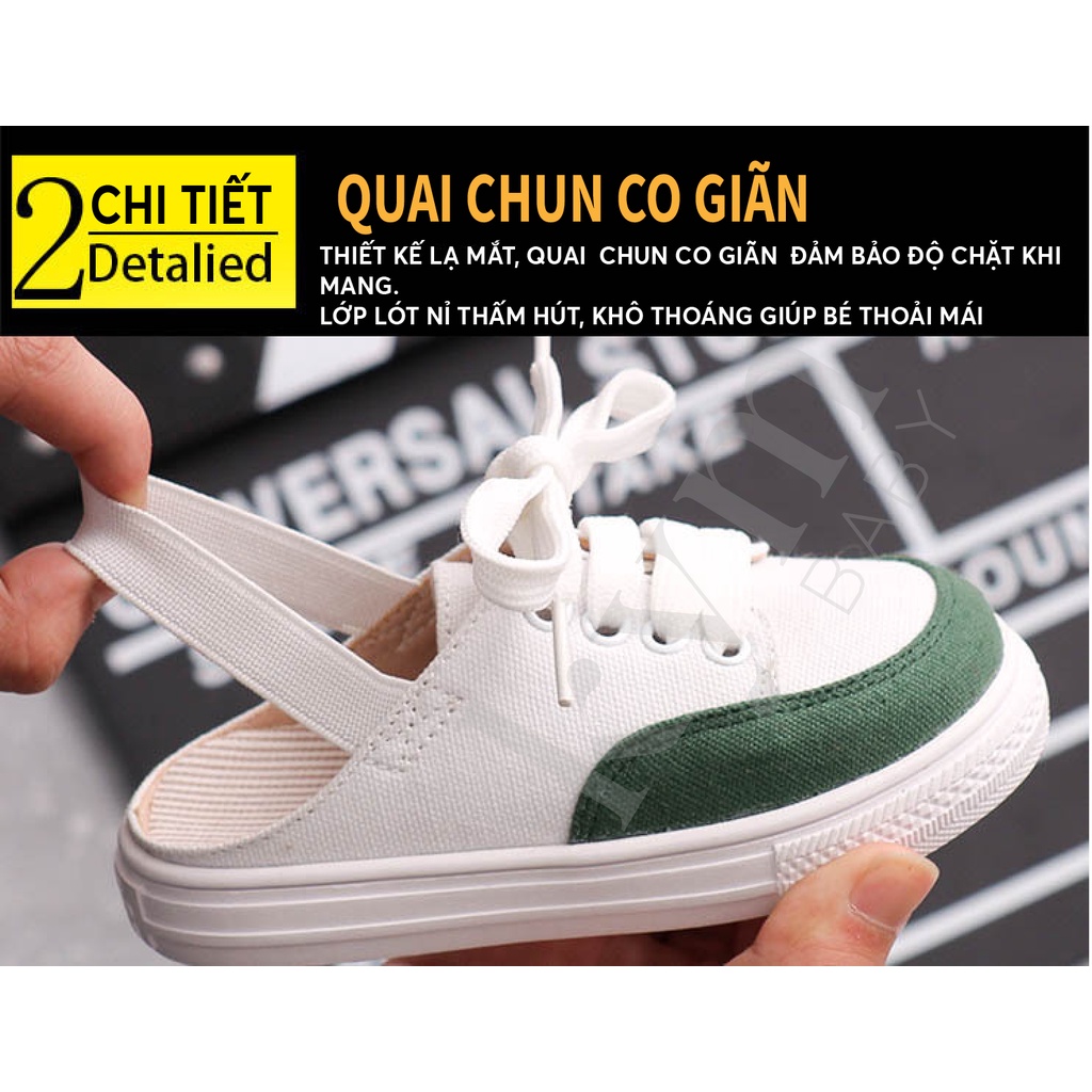 Giày thể thao Quai hậu cho bé G796