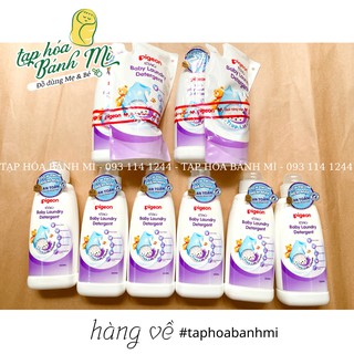 Nước giặt quần áo trẻ em Pigeon Eco 500ml (chai lẻ và combo)