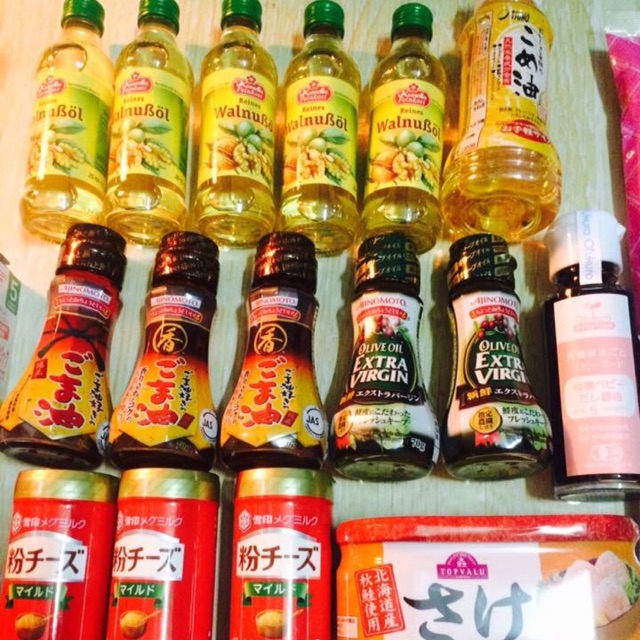 Set dầu oliu , hạnh nhân , óc chó cho bé