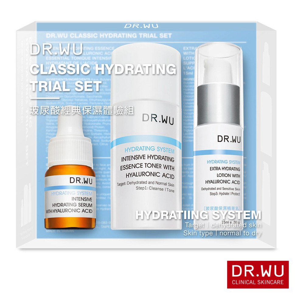 nam103 DR.WU Hyaluronic Acid System - Toner, Serum, Lotion Cấp Nước Dưỡng Ẩm Minisize nam103