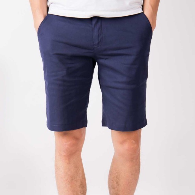 Quần đùi nam chất liệu vải đũi mềm mịn thoáng mát mùa hè | BigBuy360 - bigbuy360.vn