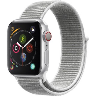 Đồng Hồ Apple Watch Series 4 GPS + Cellular, 40mm Silver Aluminum Case with Seashell Sport Loop - Hàng nhập khẩu