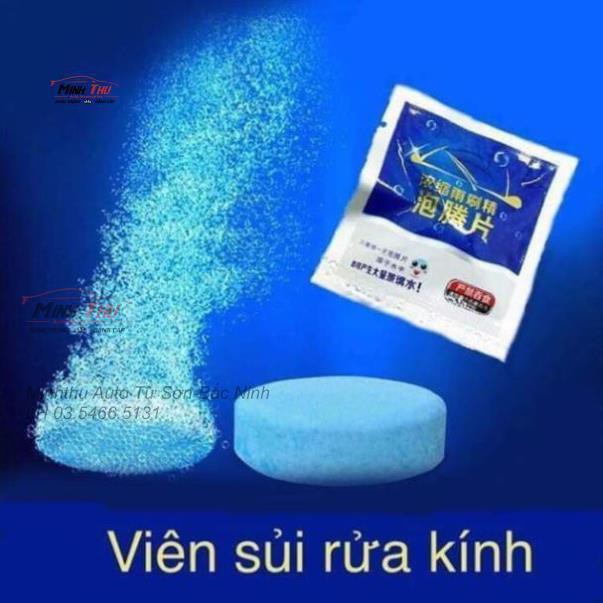 Viên Sủi Rửa Kính Xe Ô Tô Siêu Sạch