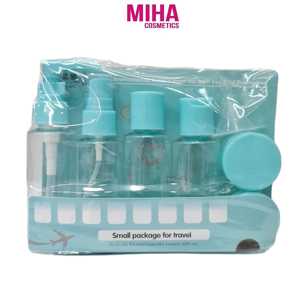 Bộ 6 Món Chiết Mỹ Phẩm Cao Cấp Tiện Lợi Mang Theo Du Lịch