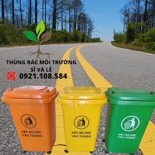 Thùng rác nhựa công cộng 60l