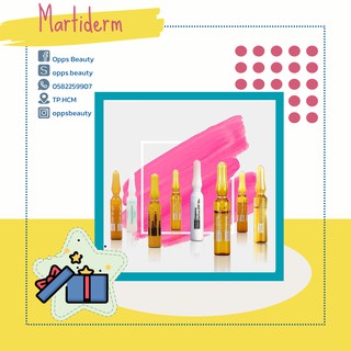 [MARTIDERM] TINH CHẤT DƯỠNG DA AMPOULE TÁCH LẺ MARTIDEM DSP Bright - Photo Age - Black Diamond - Liposome - Night Renew