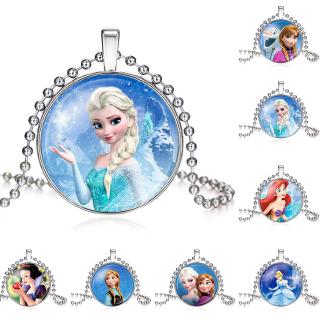 Dây Chuyền Mặt Hình Công Chúa Elsa Và Anna Trong Phim Hoạt Hình Frozen 2