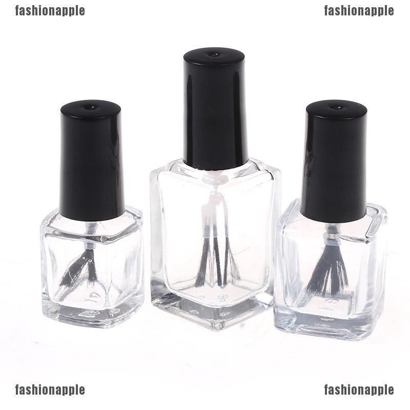 ❀❀ 1 Lọ Thủy Tinh Rỗng Đựng Dầu Đánh Bóng Móng Tay 5 / 10 / 15ml