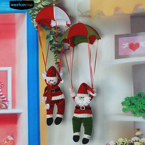 Ông Già Noel Và Người Tuyết Xinh Xắn Dùng Để Trang Trí Cây Thông