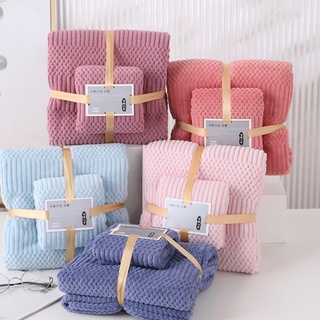 Set bộ 2 khăn( khăn tắm 1m4 +1 khăn mặt)