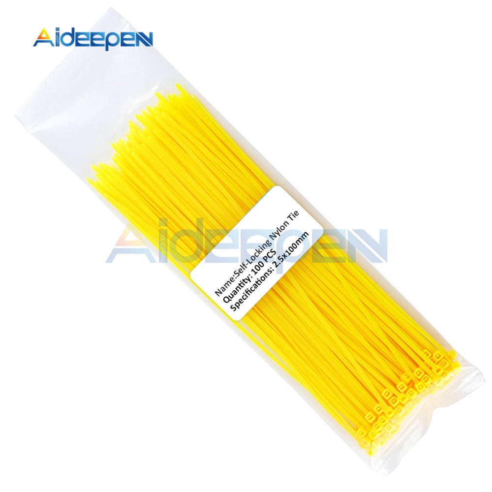 Set 100 Dây Rút 2.5mm X 100mm 2.5mm X 100mm Chuyên Dụng | BigBuy360 - bigbuy360.vn