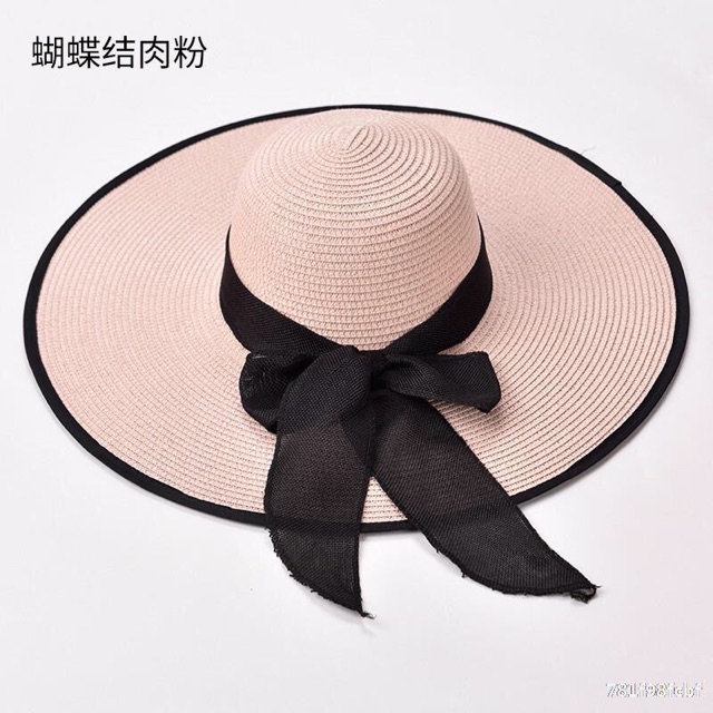 Mũ cói rộng vành đi biển , chống nắng cực đẹp