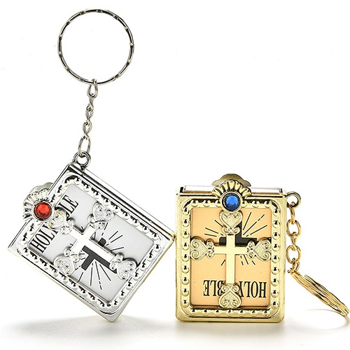 Móc Khóa Hình Kinh Thánh Mini Thời Trang