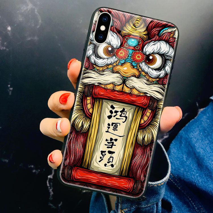 Ốp Lưng Iphone X In Hình China Illustrator GIBNET Cho Iphone12 / 12Promax / 12Mini / 11Promax / 11 / 7Plus / Xs / Xr