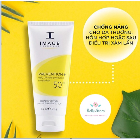 Kem chống nắng Image Prevention SPF50 cho da sau xâm lấn