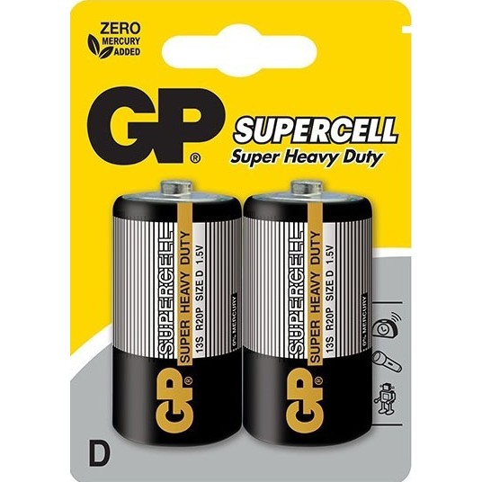 Pin trung D 1.5V GP Supercell 13S-S2 nhập khẩu