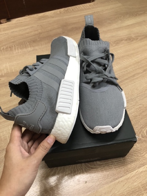 Giày Adidas nmd R1 W PK màu xám sz 42 authentic 100%