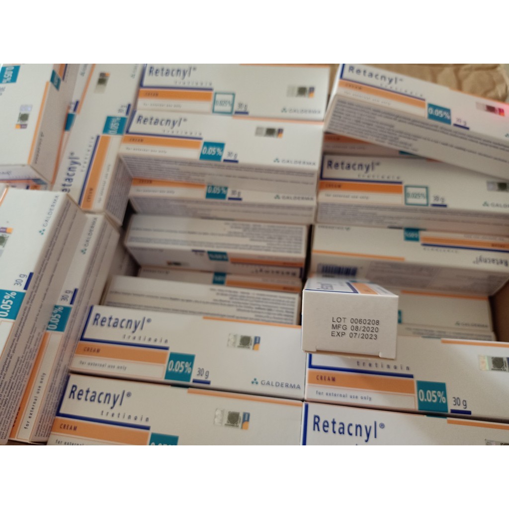 Kem Retacnyl 0,05- Tretinoin giảm mụn viêm, mụn trứng cá, chống lão hóa | BigBuy360 - bigbuy360.vn