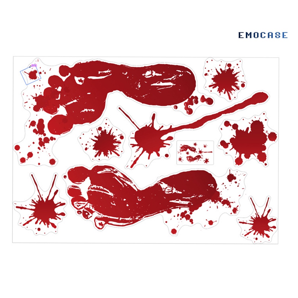 Miếng Dán PVC Hình Kinh Dị 3D Trang Trí Nhà Cửa Dịp Halloween