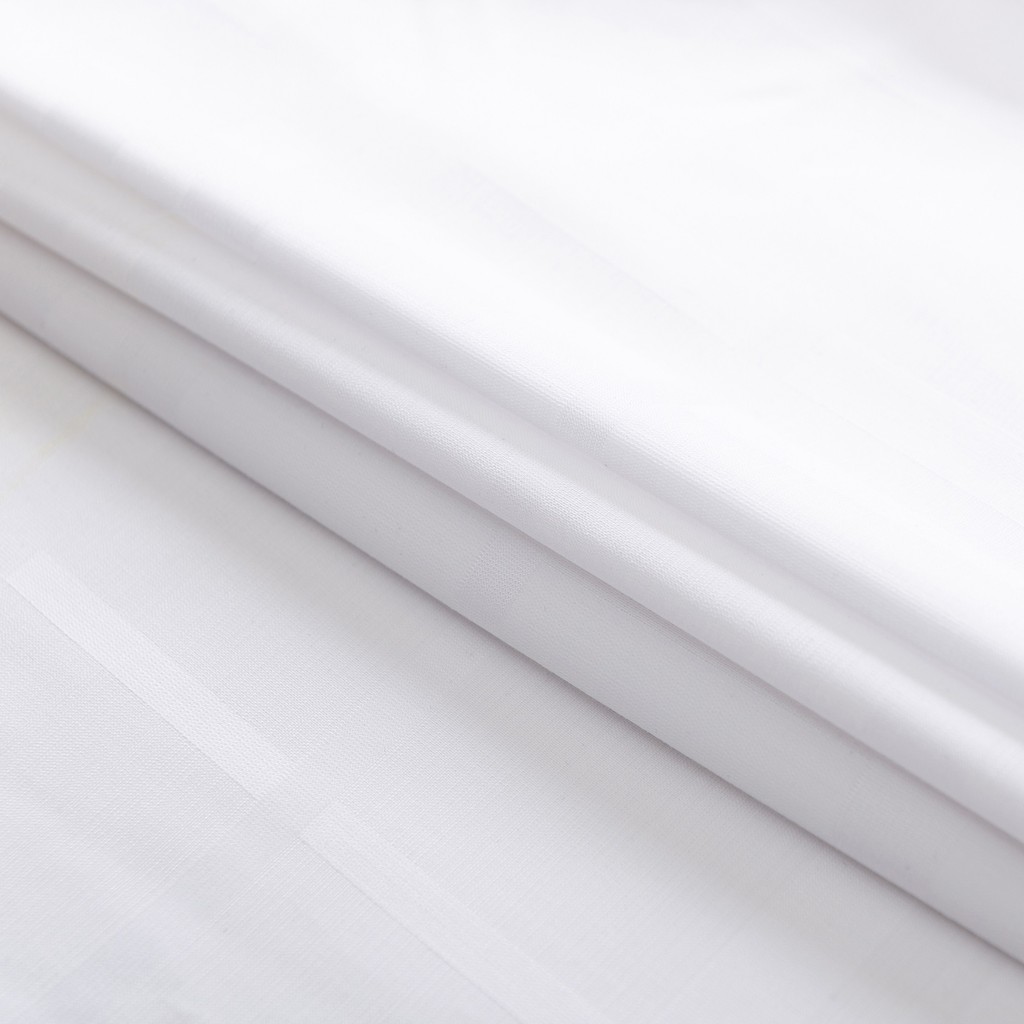 [Hàng Việt Nam] Áo Sơ Mi Nam Công Sở Trung Niên Ngắn Tay Vải Polyspun Màu Trắng Trơn Thương Hiệu Anton - SRN03 | BigBuy360 - bigbuy360.vn