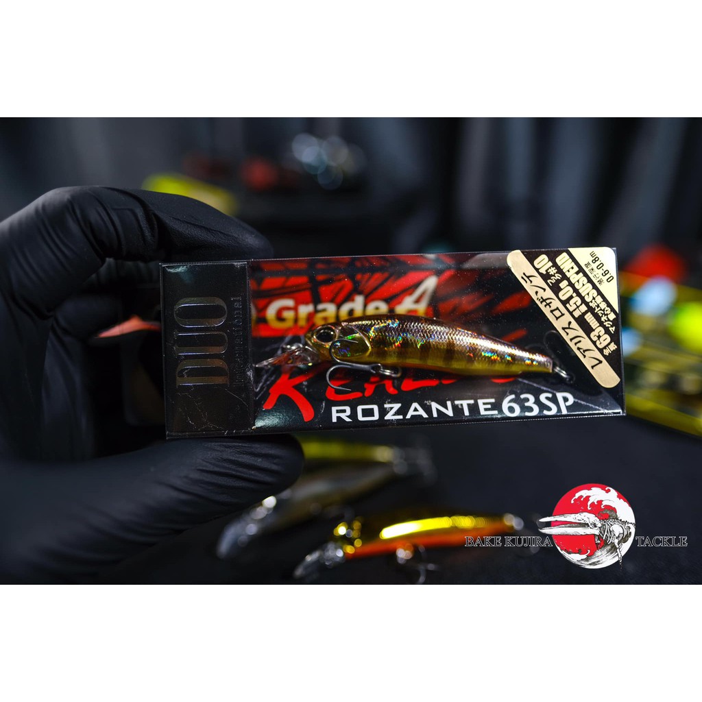 Mồi giả câu cá chính hãngDUO ROZANTE 63SP Length: 63mm Weight: 5g Range: 0.6-0.8m