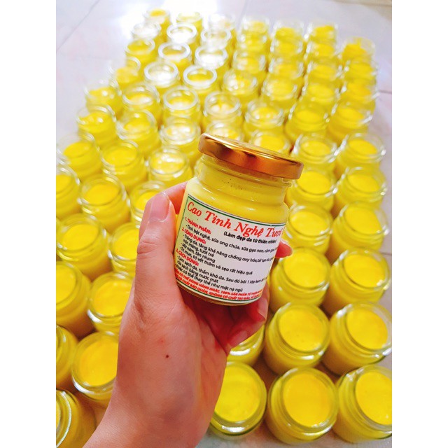 Cao tinh nghệ handmade nhà làm