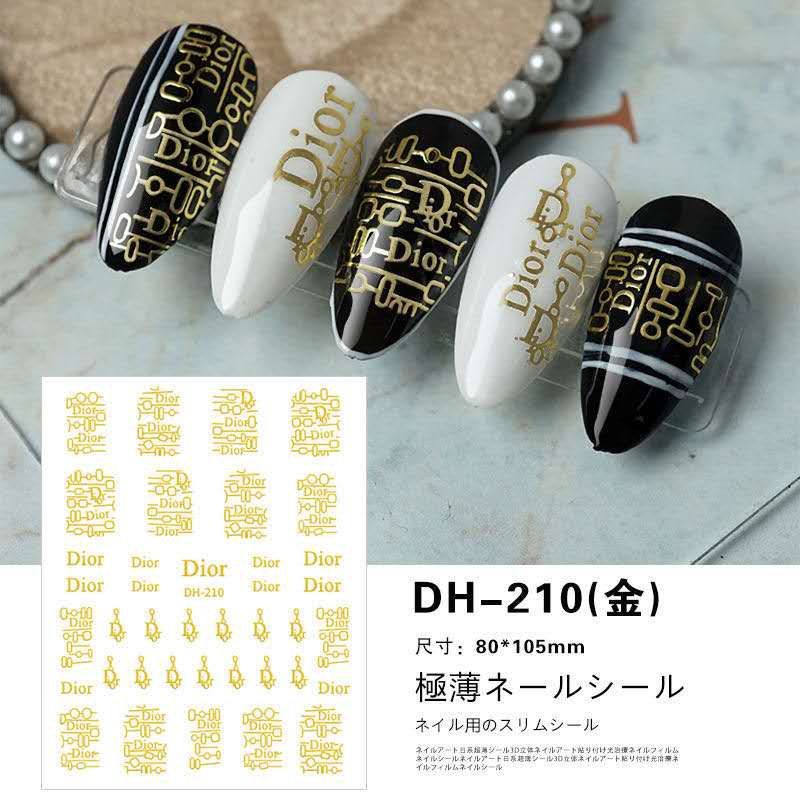 Sticker dán móng DH210