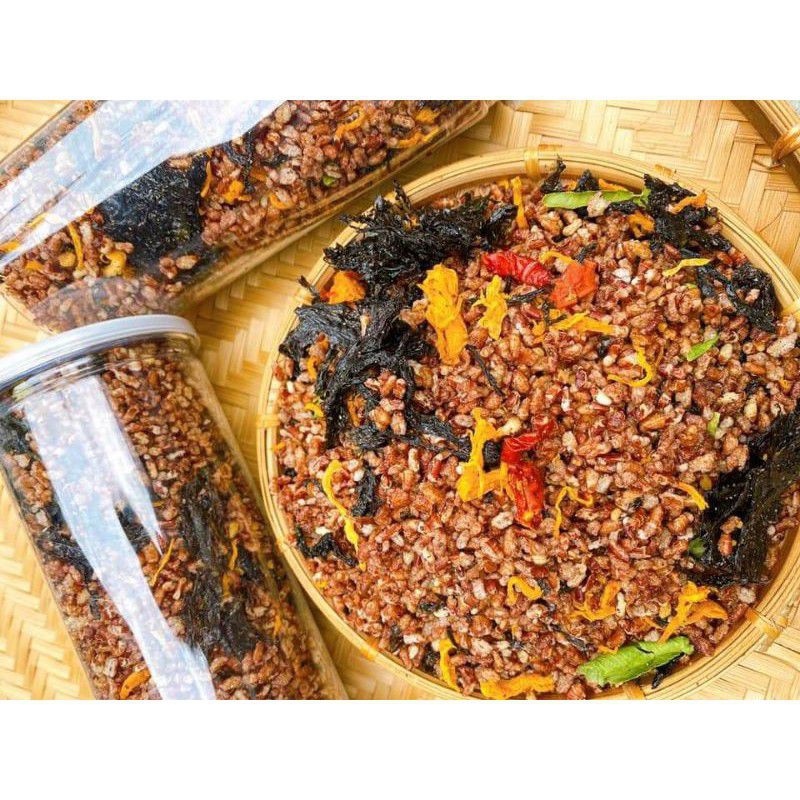 sỉ 10 hủ pet 300gr gạo lức rong biển