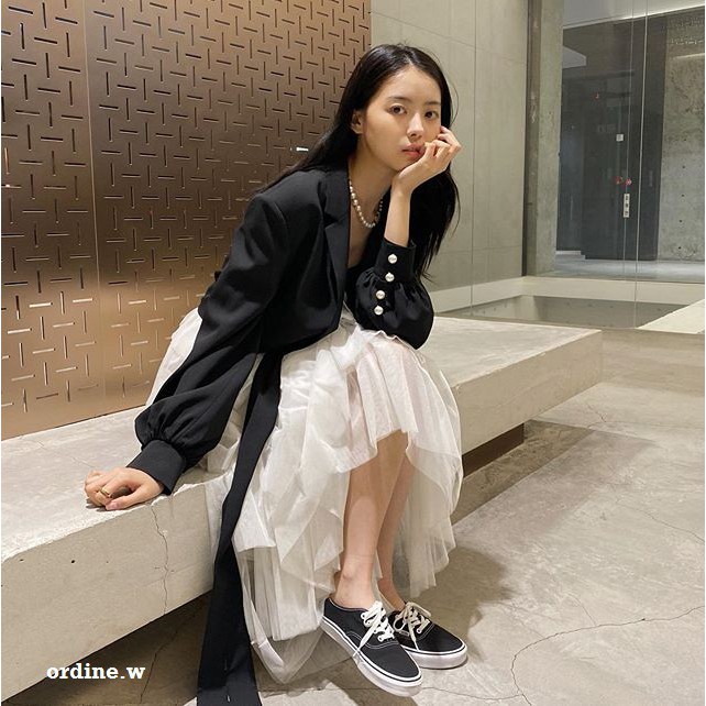 ORDER_Váy dài xếp tầng BLACKPINK Jennie, Dara, APRIL Naeun, APINK Eunji, CLC Elkie, Im Nayoung, Han Sohee, Lee Yubi