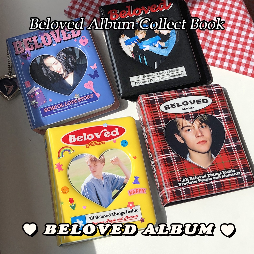 [Mã LIFEB04ALL giảm 10% tối đa 15K đơn 0Đ] Sổ Card Đựng Ảnh Kpop Idol Beloved Album Book