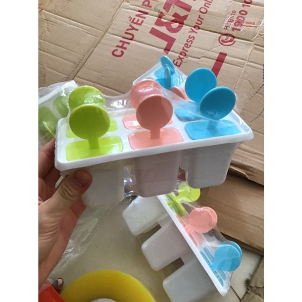 Bộ khuân làm kem Việt Nhật, khuôn làm kem gồm 6 chiếc