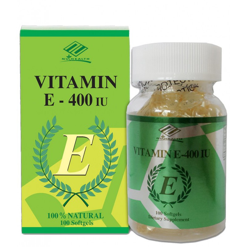 Vitamin E 400IU polvita cho làn da tươi trẻ