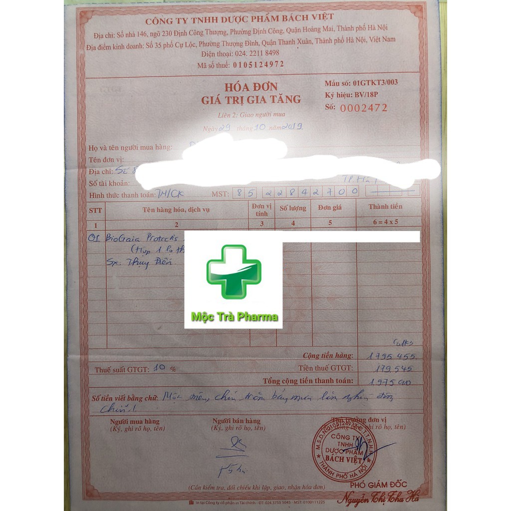 BIOGAIA PROTECTIS BABY DROPS - MEN VI SINH CHO TRẺ SƠ SINH (CHAI 5ML)- Nhập khẩu chính hãng Thụy Điển