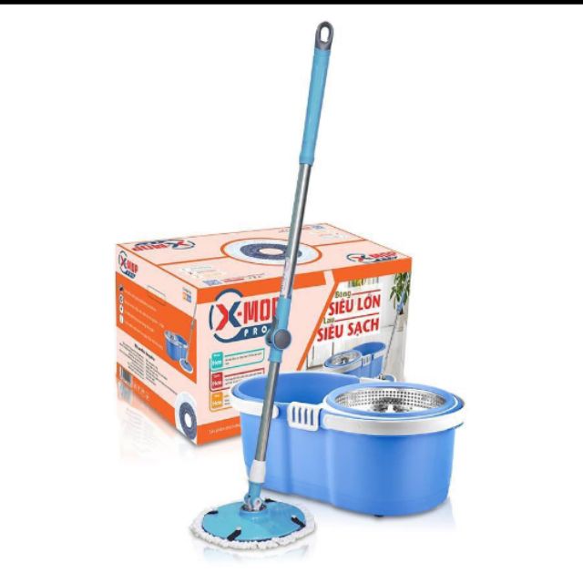 BỘ LAU NHÀ XMOP-PRO HIỆU MEGAHOME, LÒNG GIẶT CÓ THỂ THÁO RỜI