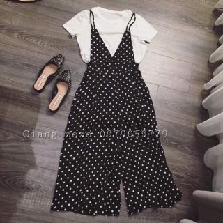 Set Yếm chấm bi siêu tôn dáng