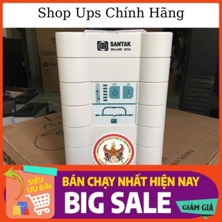 Bộ Lưu Điện UPS SANTAK 1000VA 1kVA 0.7kW Online Sin Chuẩn - C1K