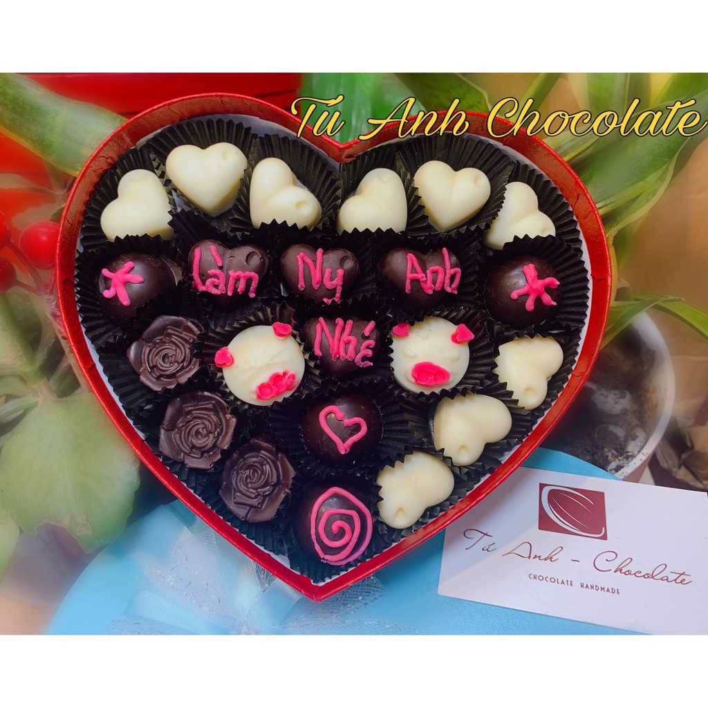 [Socola Đắng] Socola Valentine, Quà tặng tình yêu, Quà tặng Valentine, Socola 14-2