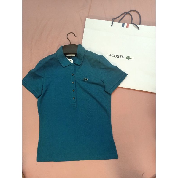 (Auth New 100% Thanh Lý) Áo Polo Lacoste Nữ size L