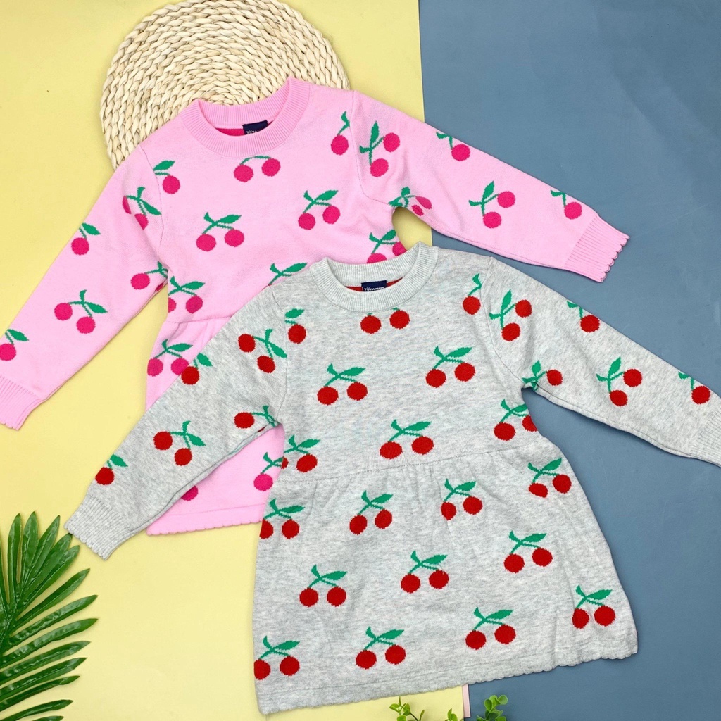 Váy len bé gái 2 lớp Totamy LITIBABY S110/150