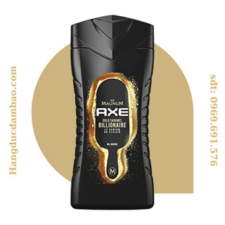 Sữa tắm nam AXE Gold Caramel Billionaire hương Caramel quyến rũ, 250ml