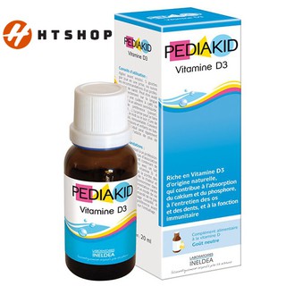 Pediakid D3 Giúp Bé Hâps Thu Canxi Tối Ưu - Pháp