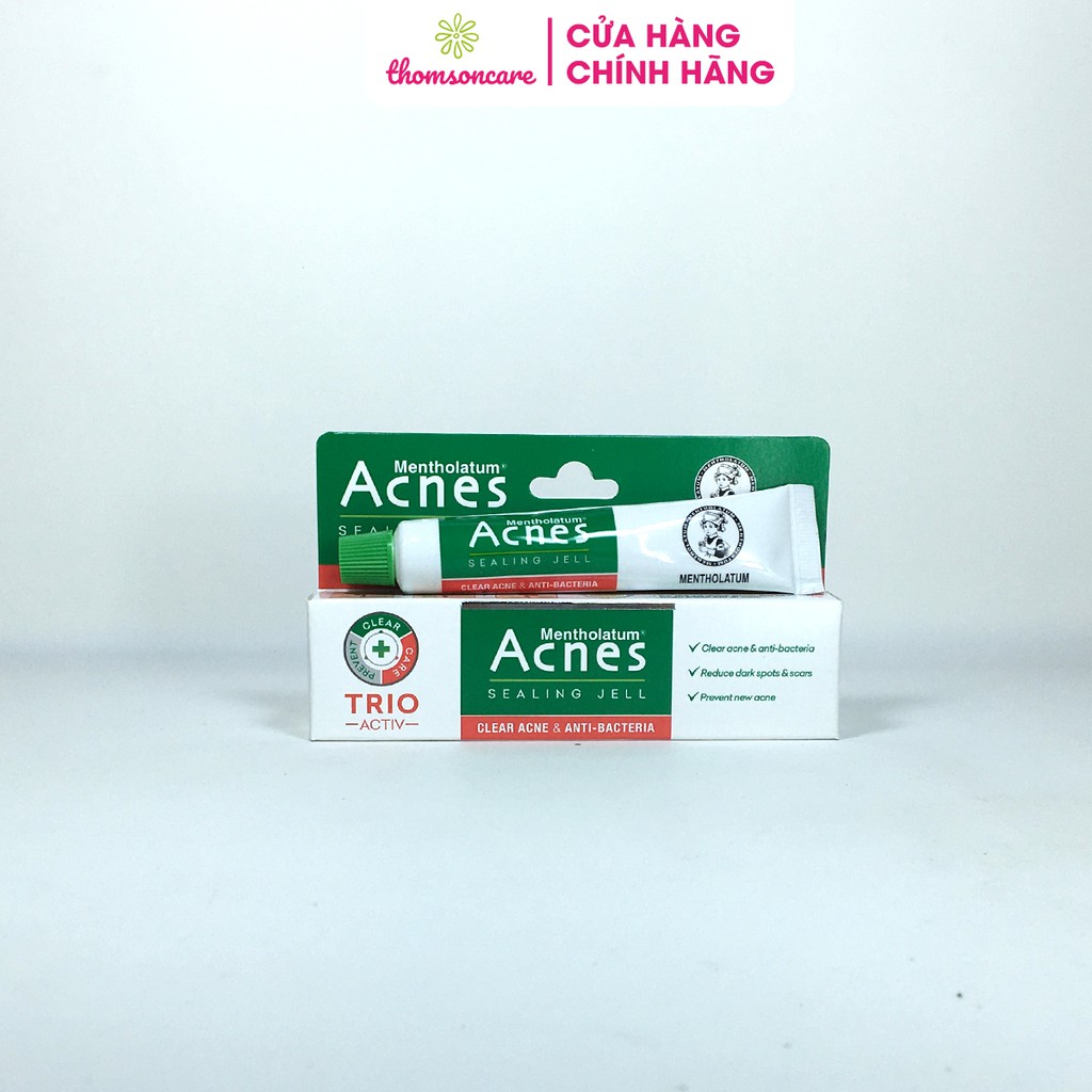 Kem ngừa mụn Acnes Sealing tuýp 18g dùng cho cả nam và nữ, giảm mụn đầu đen