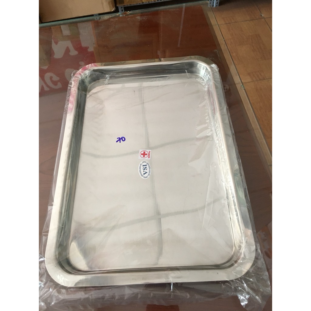 Khay inox y tế nhiều size lớn, nhỏ