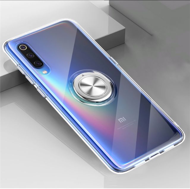 Ốp lưng Xiaomi Mi 9SE  FREESHIP Từ 50k dẻo trong suốt giá đỡ nhẫn iring chống sốc cao cấp