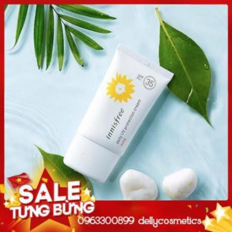 kem chồng nắng Daily innisfree UV MIld spf 35+ chuyên dùng hằng ngày cho da khô, da nhạy cảm [ hàng chuẩn Hàn Quốc ]