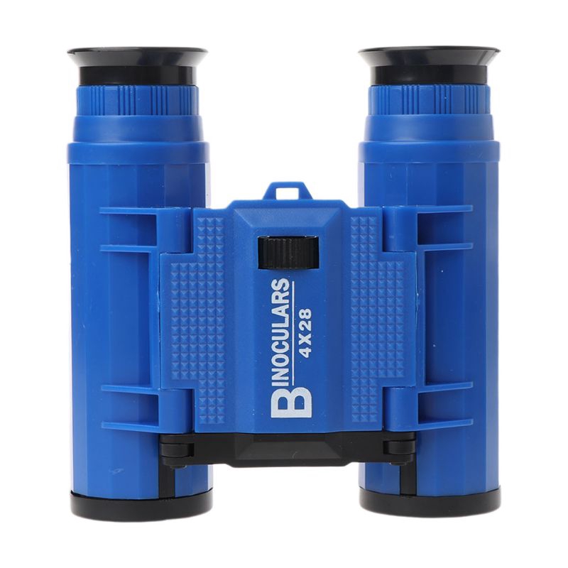 ★yong♣  1pc 4 x 28 Kid Children Magnification Toy Binocular Telescope + Neck Tie Strap