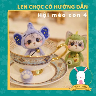 [Len chọc có hướng dẫn] BỘ KIT HỘI MÈO CON 4